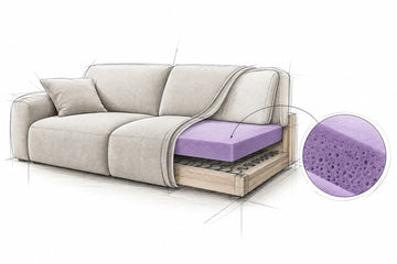 Espumas de alta densidade: o ingrediente invisível do conforto real