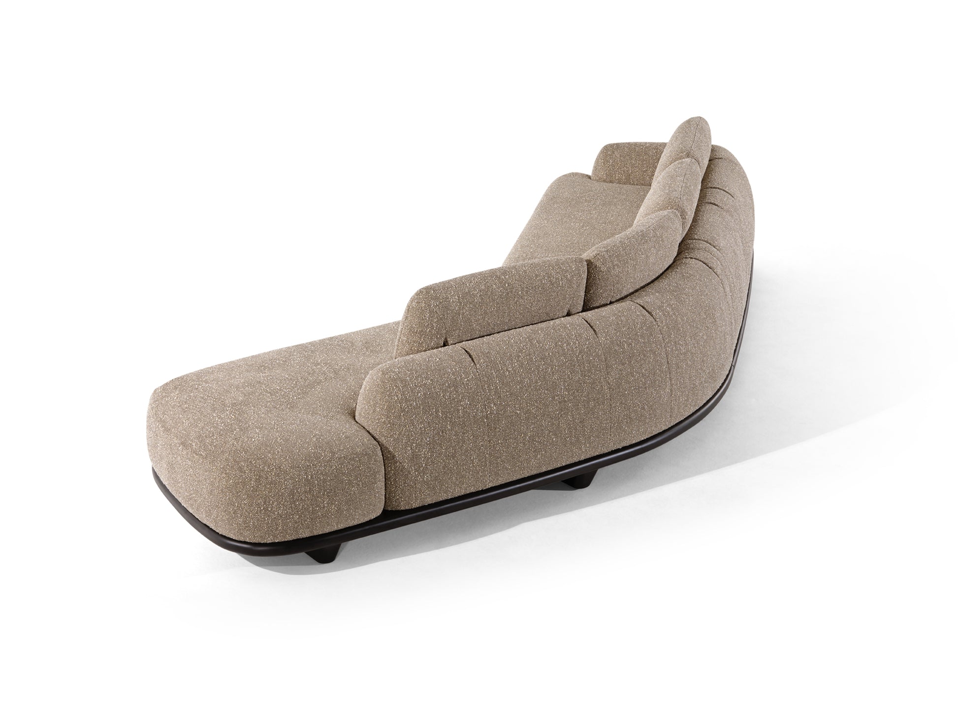 meridiano fixo Colina em tecido com cabeços elevatórios