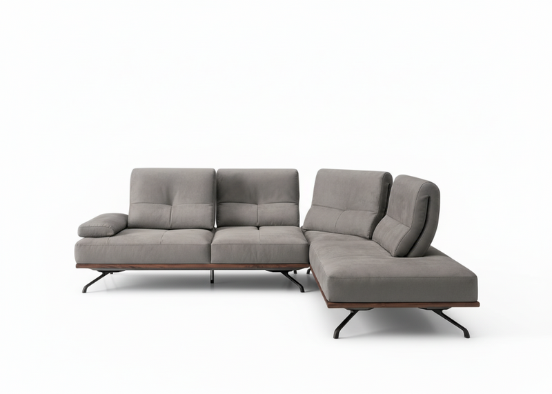 Sofá Milano grande e acolhedor com estilo contemporâneo